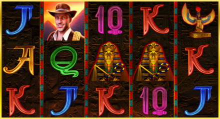 Book of Ra deluxe screenshot