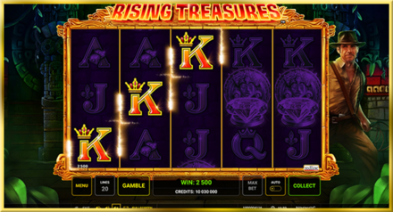 Rising Treasures screenshot