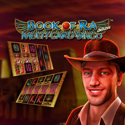 Book of Ra™ Multi Card Bingo deluxe