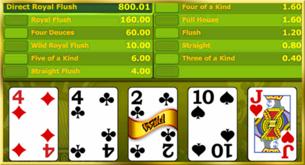 Deuces Wild screenshot