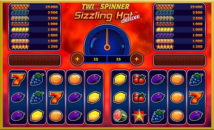 Twin Spinner Sizzling Hot deluxe screenshot