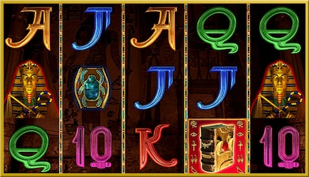 Twin Spinner Book of Ra deluxe screenshot