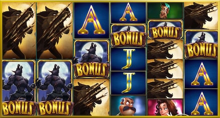 Curse of the Werewolf Megaways screenshot