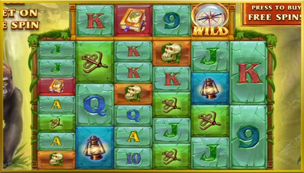 Forgotten Island MEGAWAYS screenshot