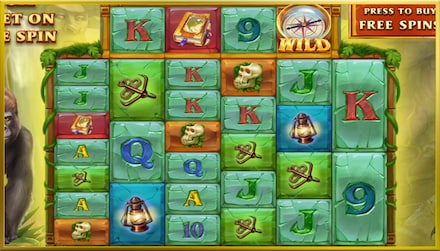 Forgotten Island MEGAWAYS screenshot