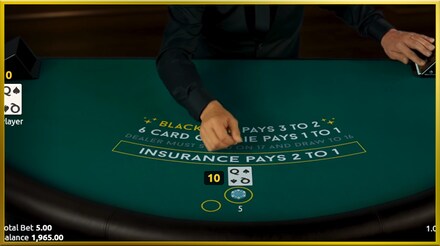 Vinnie Jones Blackjack screenshot