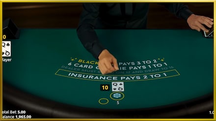 Vinnie Jones Blackjack screenshot