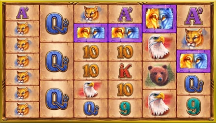 Wolf Blaze Megaways screenshot