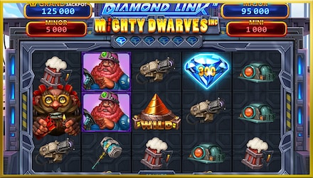 Diamond Link: Mighty Dwarves Inc. screenshot