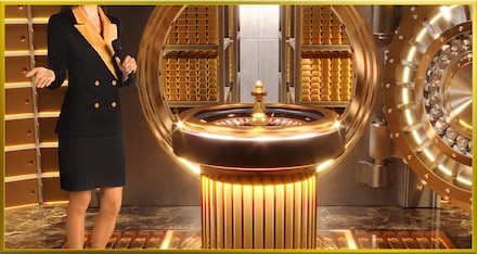 Gold Vault Roulette Live screenshot