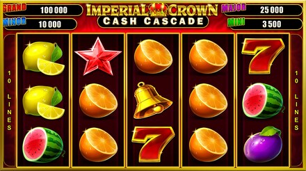 Cash Cascade Imperial Crown screenshot