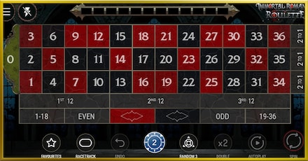 Immortal Romance Roulette screenshot