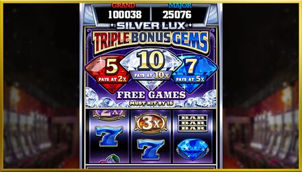 Silver Lux   Triple Bonus Gems screenshot