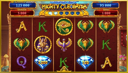 Diamond Link Mighty Cleopatra screenshot