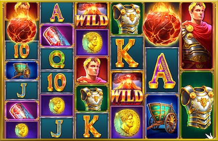 Pompeii Megareels Megaways screenshot