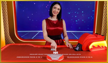 Mega Fire Blaze Blackjack Live screenshot