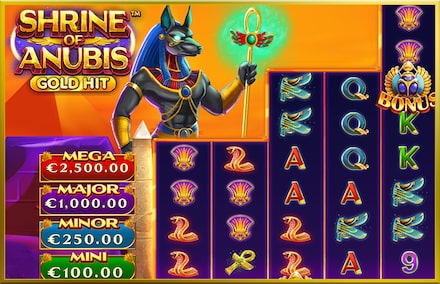 Gold Hit: Shrine of Anubis screenshot
