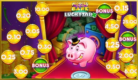 Piggies and the Bank: LuckyTap screenshot