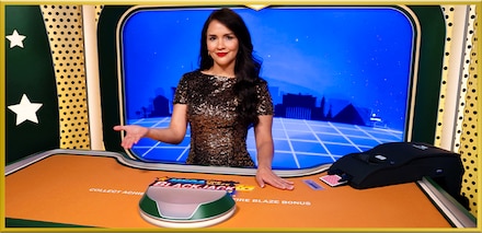 Las Vegas Mega Fire Blaze Blackjack Live screenshot