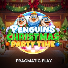 Penguins Christmas Party Time