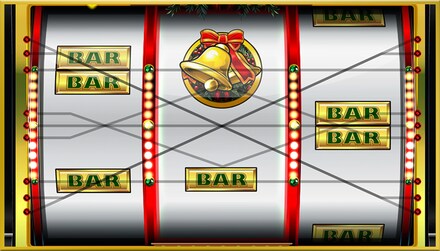 Bells and Holly Multiplier Retro Roller screenshot