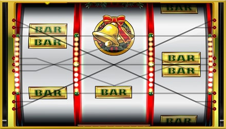 Bells and Holly Multiplier Retro Roller screenshot