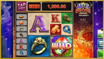 Big Bucks Deluxe Tapcards screenshot