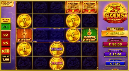 25 Coins Grand Gold Edition screenshot