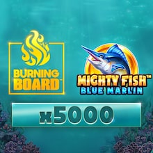 Mighty Fish: Blue Marlin Burning Board