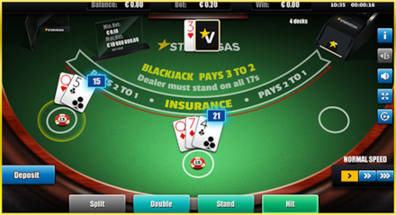 Lux Blackjack 6 Decks screenshot